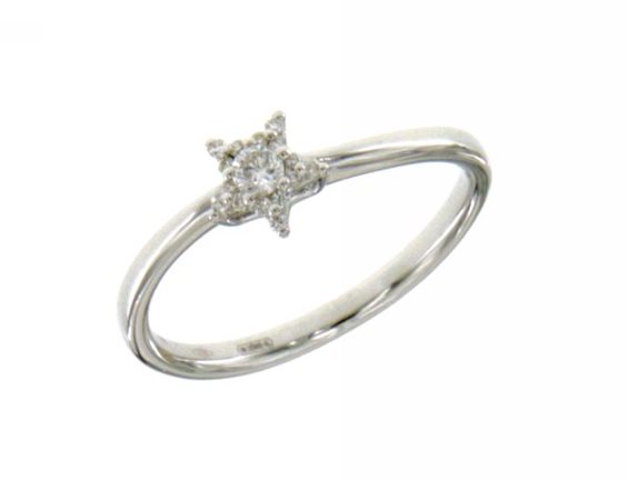 Anello Mirco Visconti Donna in Oro Diamante 0.13 Ct EL1426/10 - EL1426/10